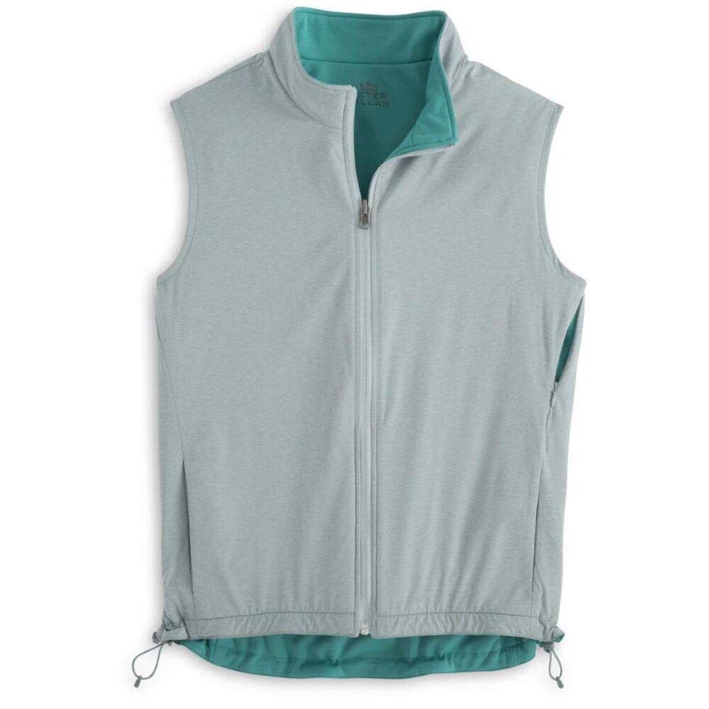 Peter‎ Millar Men's British Gray Carthage Lightweight Reversible Vest Size Large